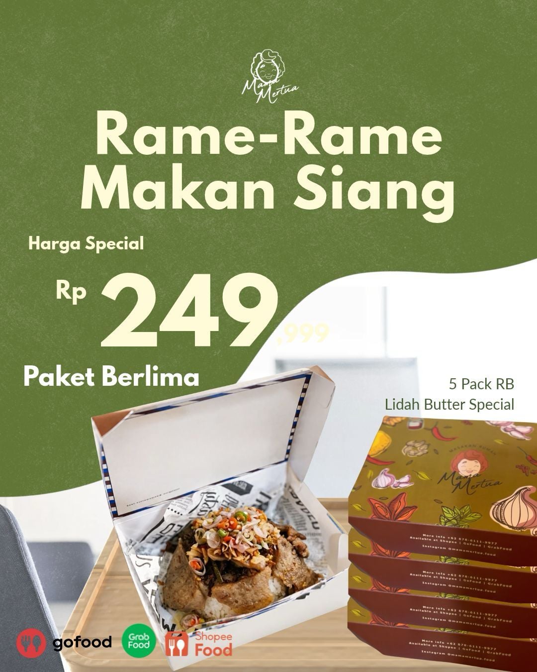 Rame-Rame Makan Siang - MAMA MERTUA FOOD