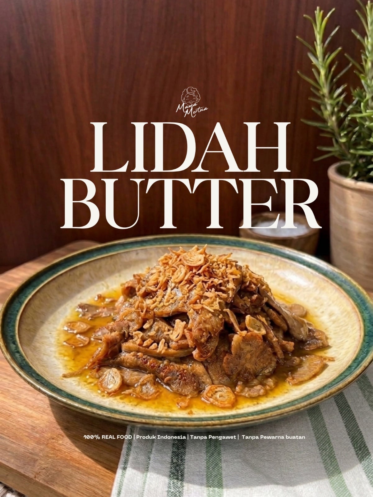LIDAH BUTTER (EXTRA LIDAH) 350gr - MAMA MERTUA FOOD