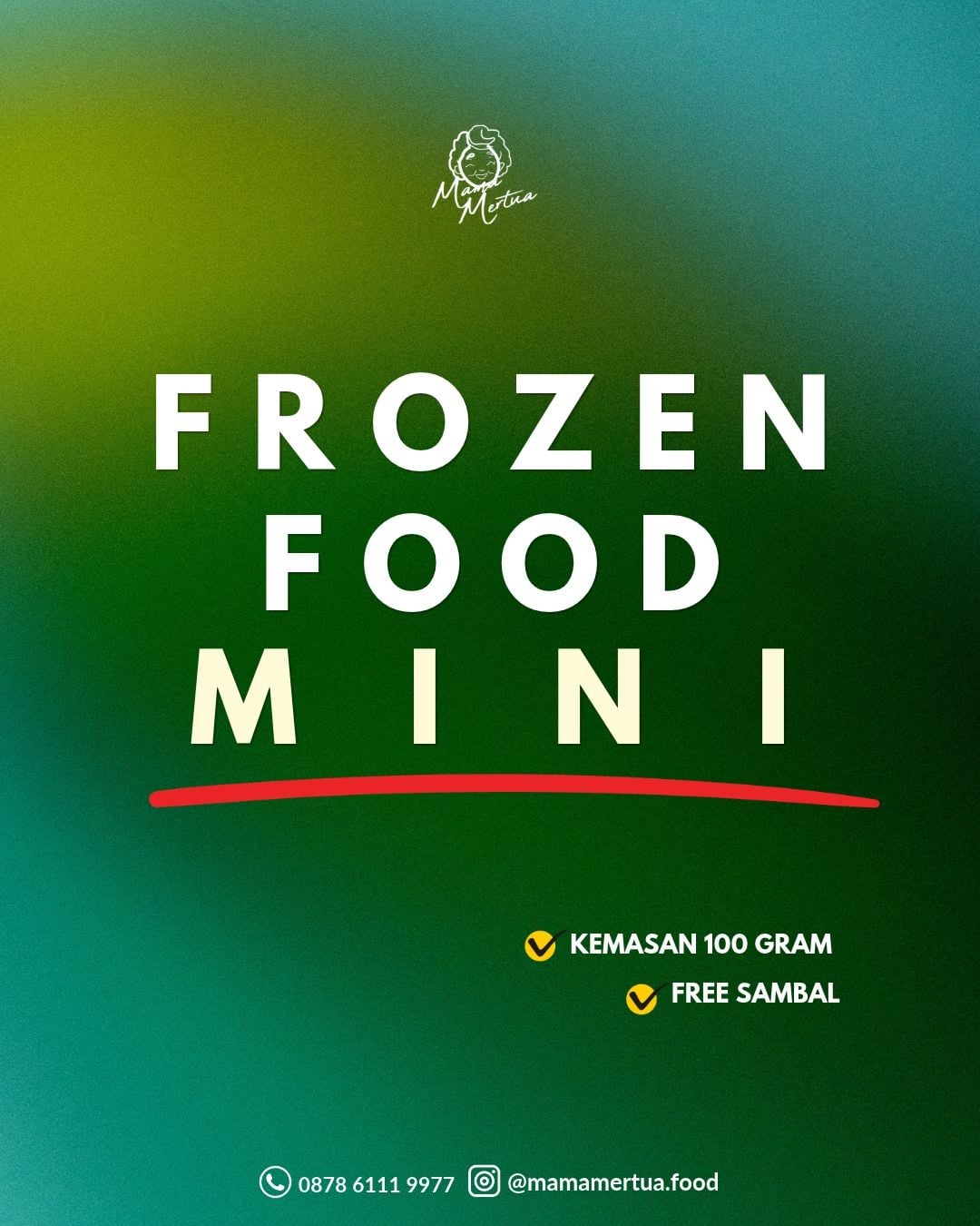 KEMASAN MINI 100gr - MAMA MERTUA FOOD